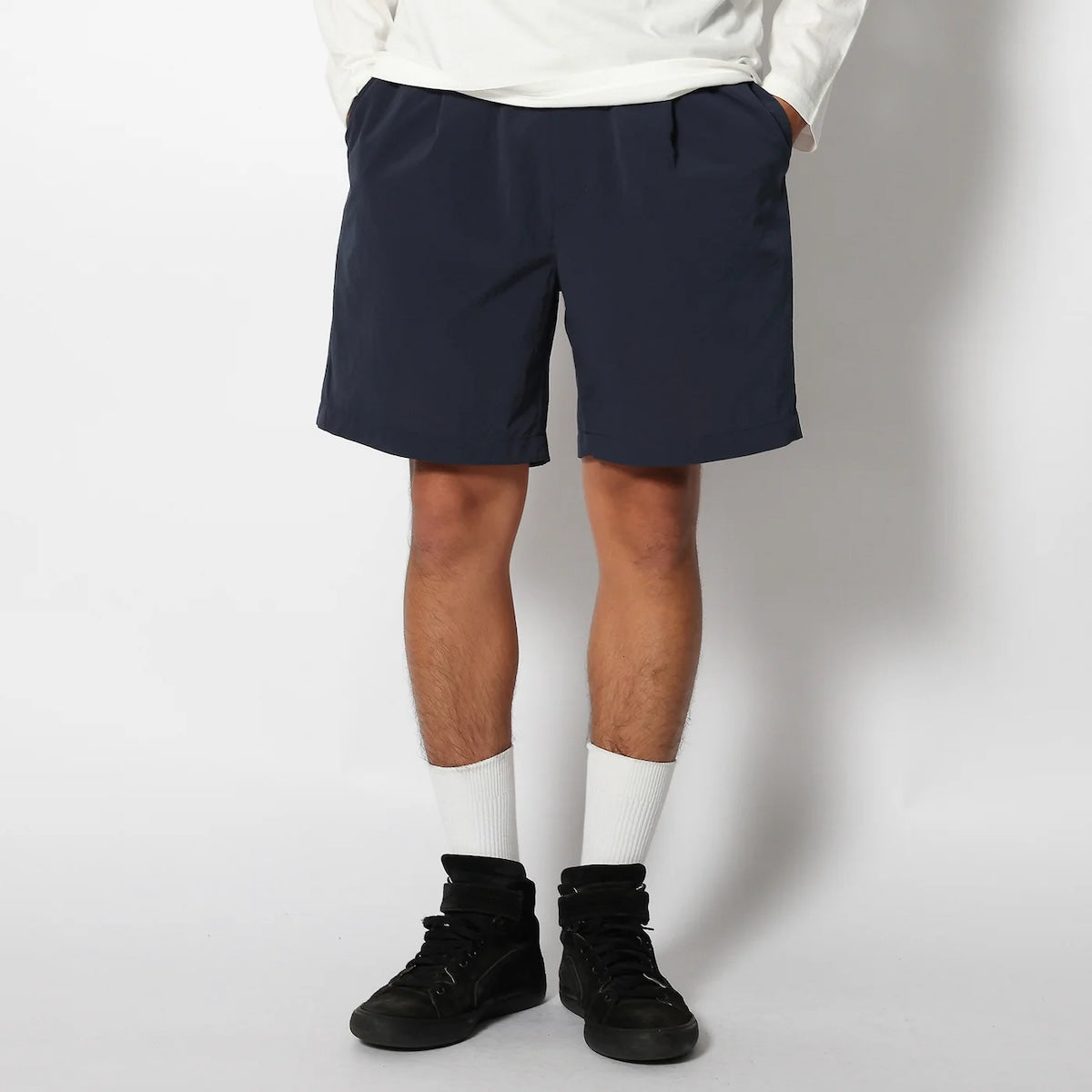 SNOW PEAK BREATHABLE QUICK DRY SHORTS - NAVY