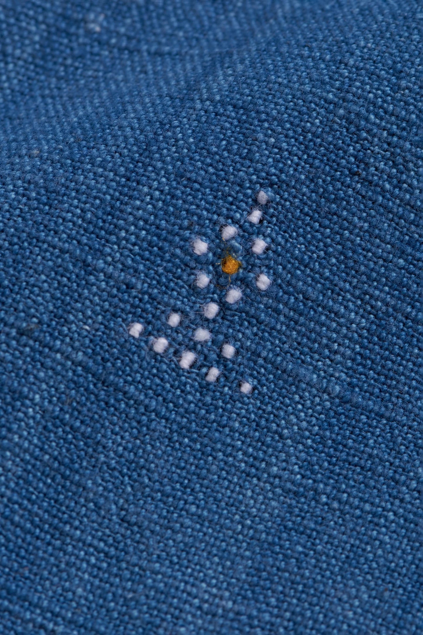 11.11 TANGALIYA WEAVE COTTON SHIRT - INDIGO