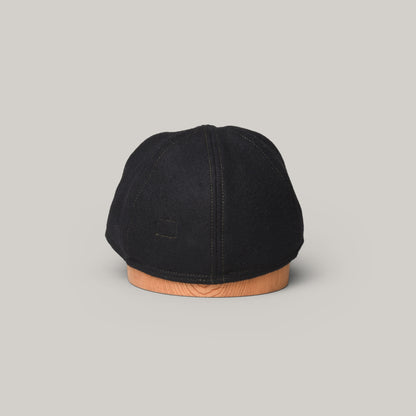 PAPA NUI P-80 WOOL CAP - BLACK