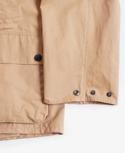 BARBOUR PEACHED OS BEDALE CASUAL JACKET - STONE