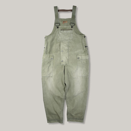 USED NIGEL CABOURN DUNGAREES - GREEN H.B.T.