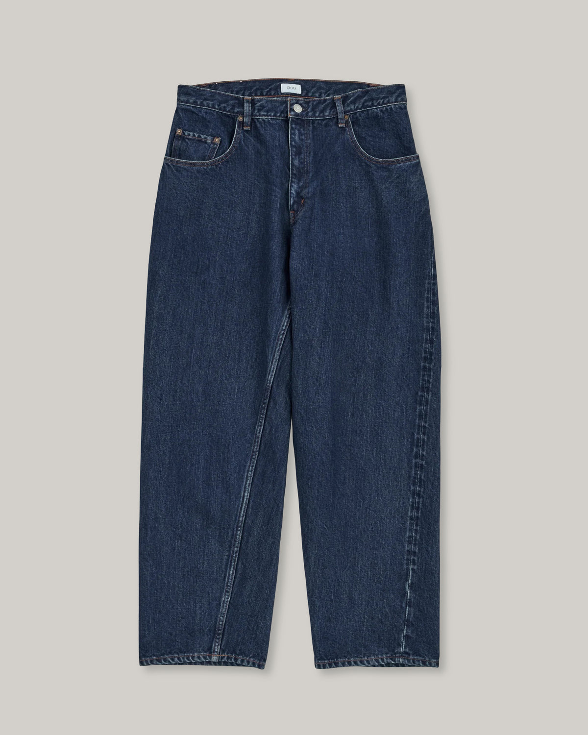 CIOTA BAGGY 5 POCKET PANTS - DEEP BLUE