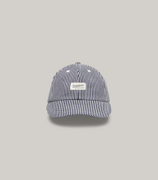 KNICKERBOCKER PACIFIC DENIM CAP - INDIGO STRIPE