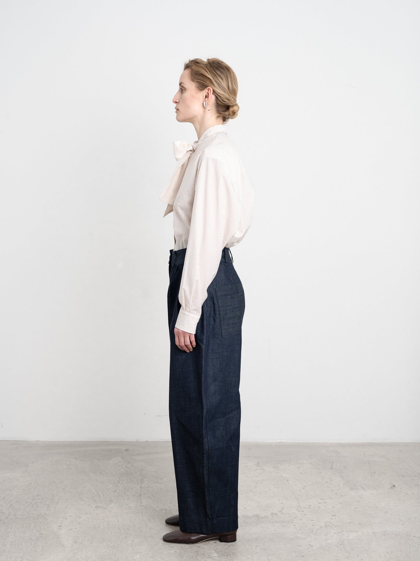 CAWLEY JAPANESE DENIM ROBYN TROUSER