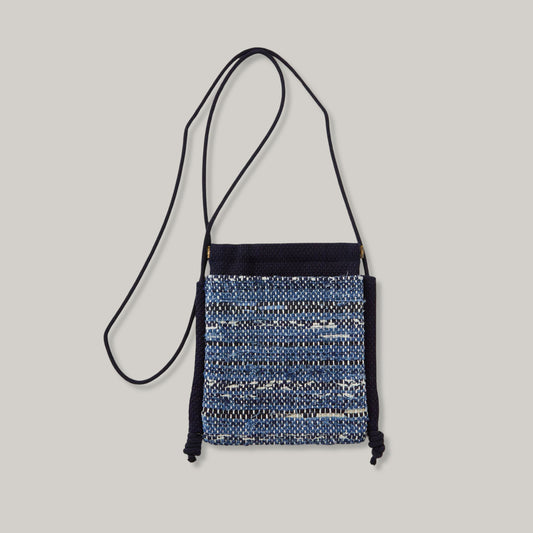 BLUE BLUE JAPAN SAKIORI  POUCH - INDIGO