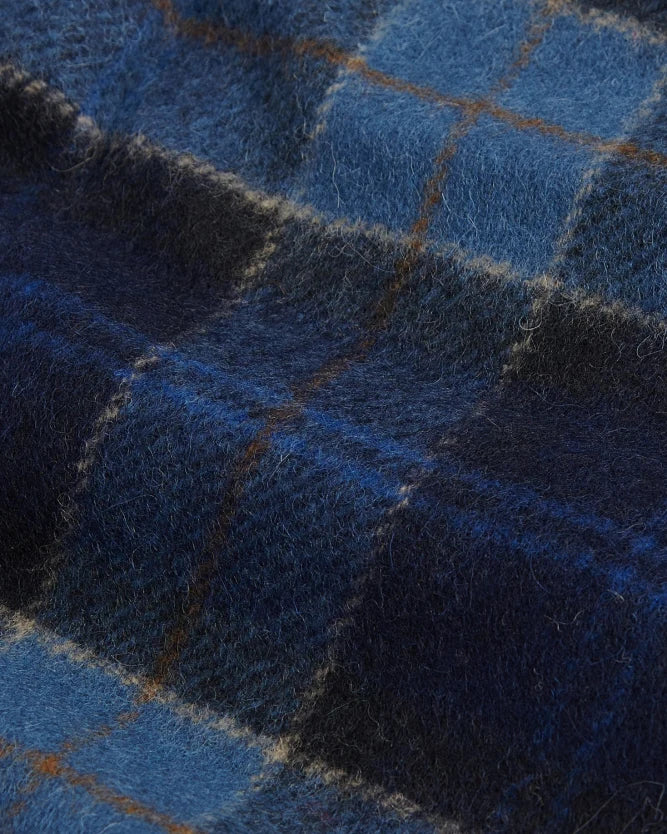 BARBOUR PLAIN LAMBSWOOL SCARF - MIDNIGHT