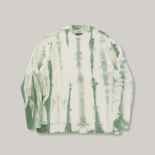 BLUE BLUE JAPAN SHIBORI  PULLOVER - LIGHT GREEN