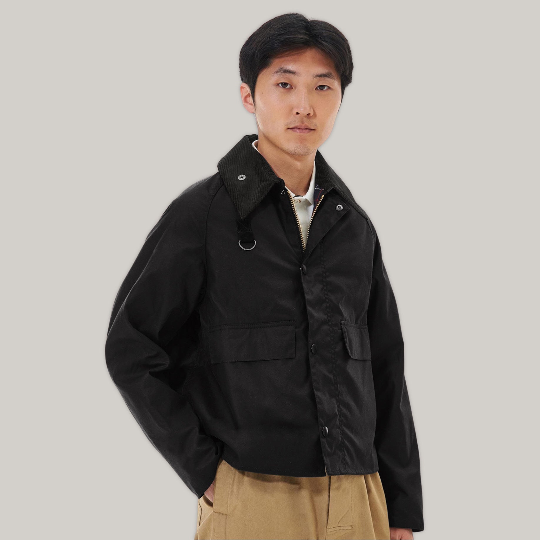 BARBOUR SL SPEY JACKET - BLACK – Pickings and Parry