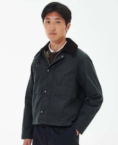 BARBOUR SPEY  WAX JACKET - SAGE