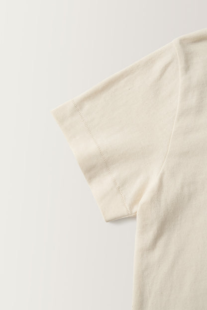 NOTHING WRITTEN STANDARD WASHED T-SHIRT - IVORY