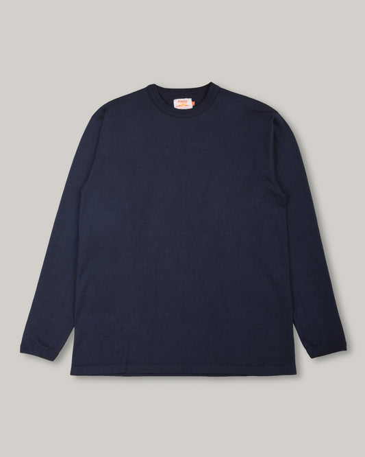 SUNRAY SPORTSWEAR MAKAHA LS T-SHIRT - DARK NAVY