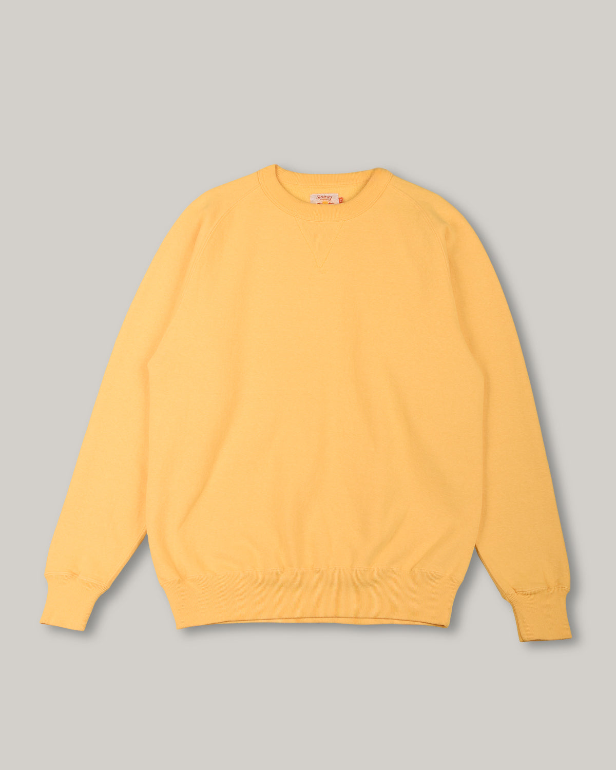 SUNRAY SPORTSWEAR PUAMANA RAGLAN CREW NECK - CORNSILK