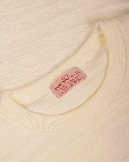UNION SUPPLY LOGO TEE - OFF WHITE
