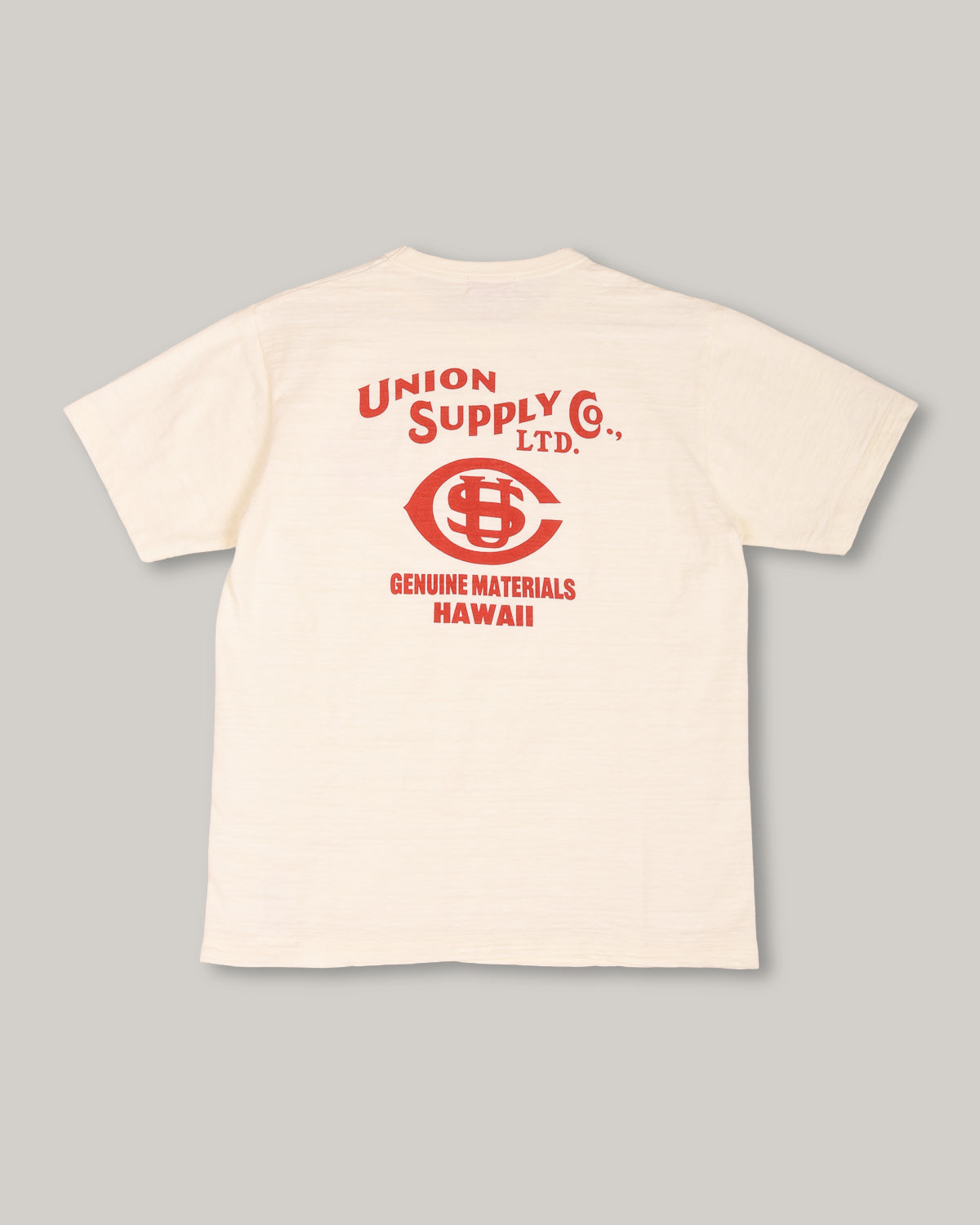 UNION SUPPLY LOGO TEE - OFF WHITE