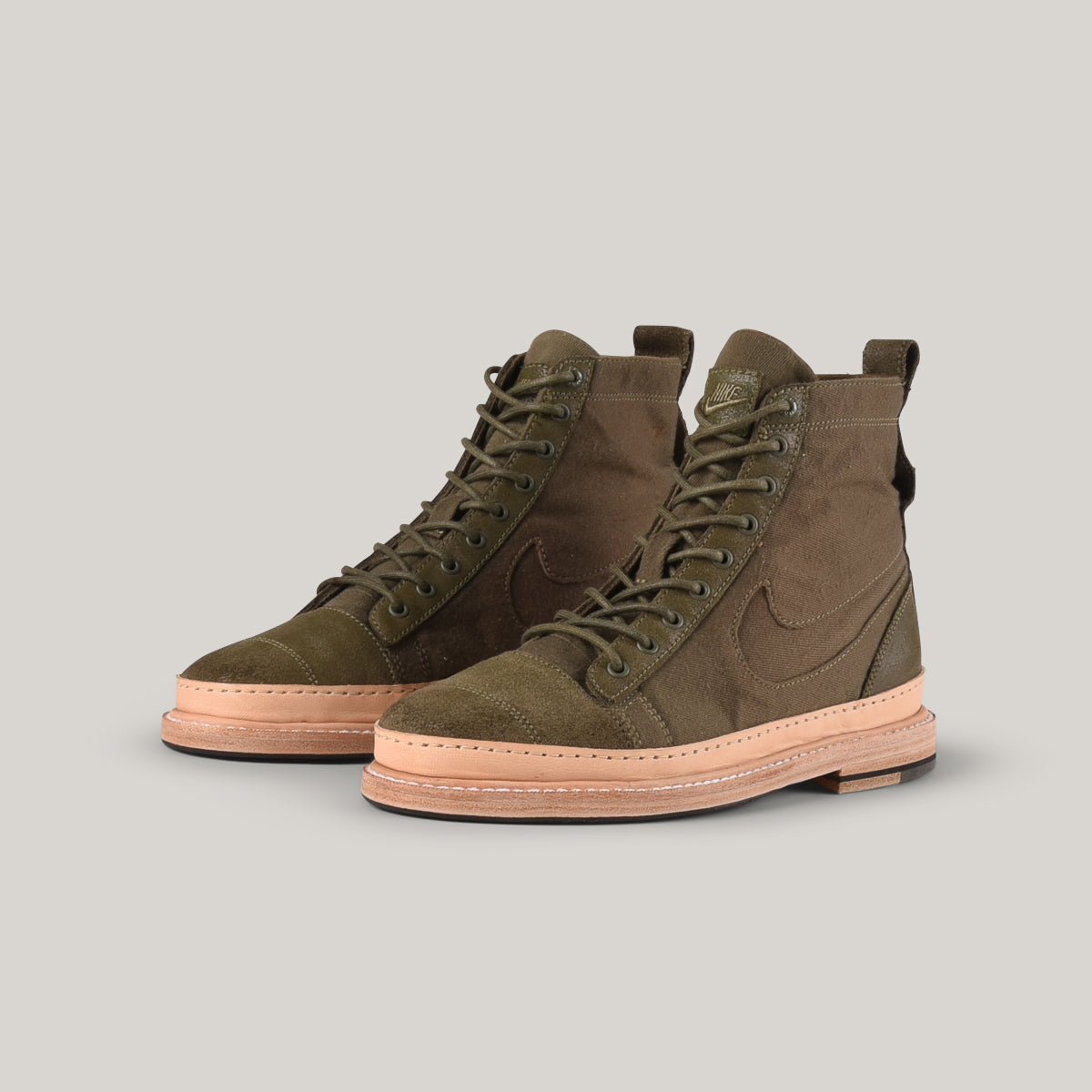 reCONSTRUCTED by SAMUEL FALZONE  - 2011 NIKE HIKER - OLIVE/ VEG TAN