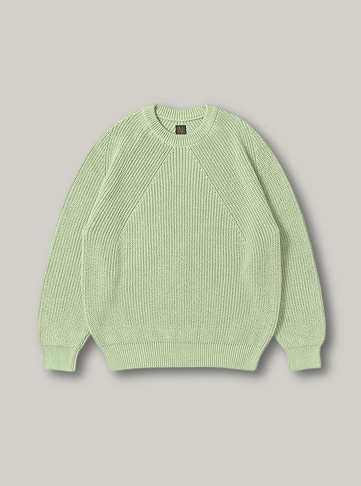BATONER COTTON SIGNATURE CREW NECK - MINT
