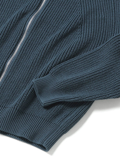 BATONER COTTON SIGNATURE DRIVERS KNIT - DARK GREY