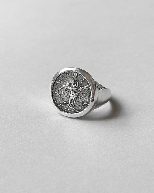 FAUST WORKSHOP SOUVENIR RING - SILVER