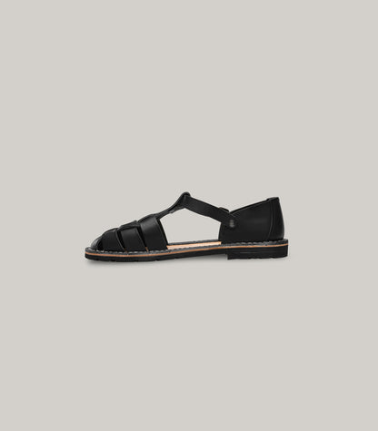 STEVE MONO ARTISANAL SANDALS 10/01 CLASSIC - BLACK