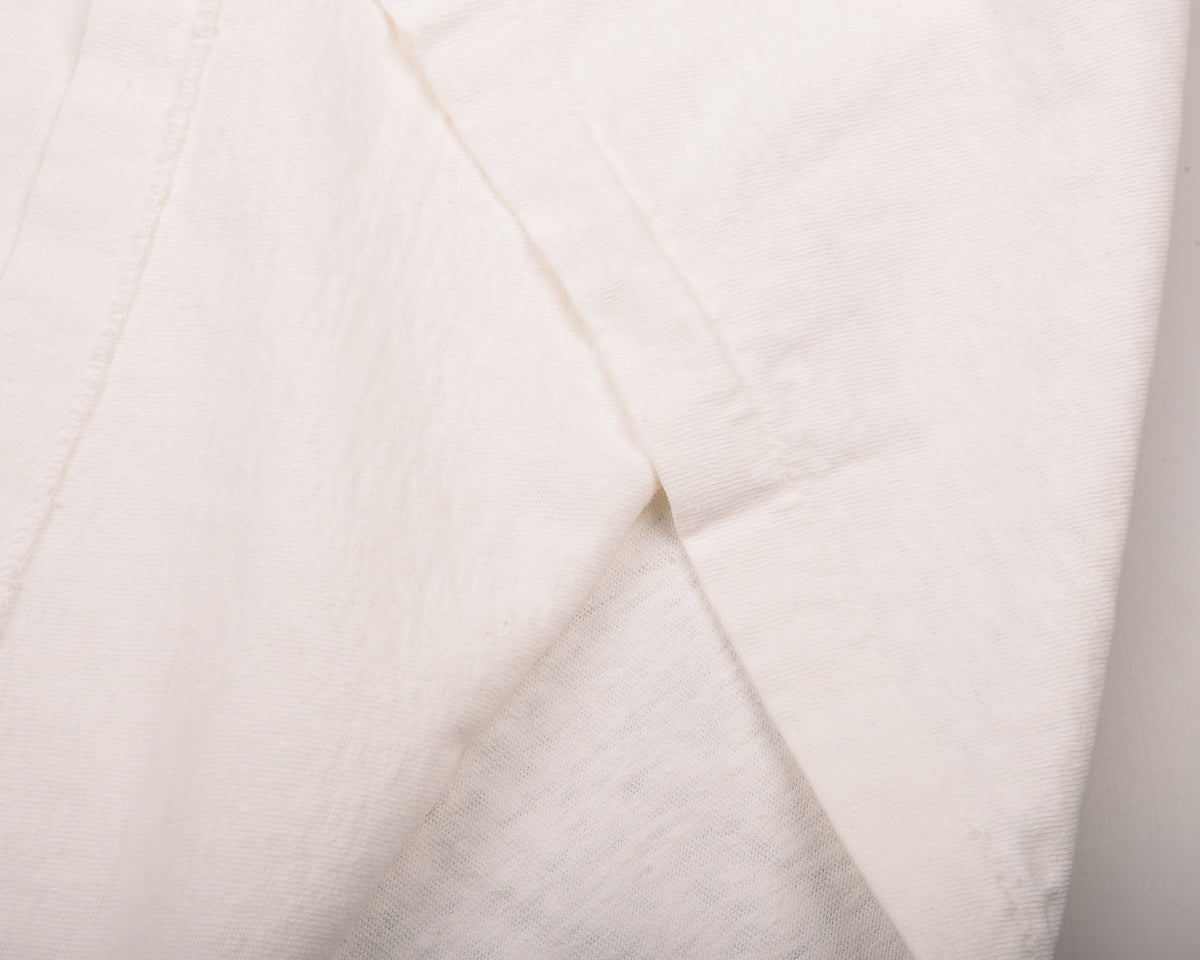 SUNRAY SPIRIT PIGMENT DYE HI'AKA  SS TSHIRT - BLANC DE BLANC