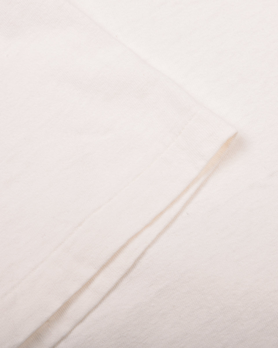 SUNRAY SPIRIT PIGMENT DYE HI'AKA  SS TSHIRT - BLANC DE BLANC