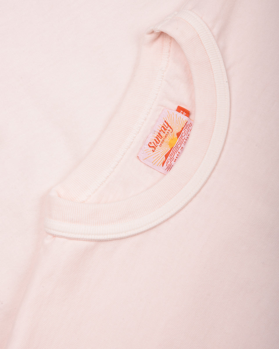SUNRAY SPORTSWEAR PIGMENT DYE MAKAHA LS T-SHIRT - DELICACY