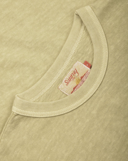 SUNRAY SPIRIT PIGMENT DYE HI'AKA  SS TSHIRT - WINTER PEAR