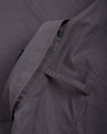 WORK WORKS MENS COLLARED WORK SHIRT - PALE NAVY