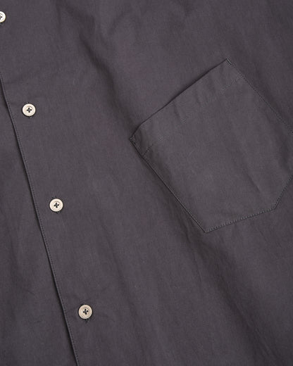 WORK WORKS MENS PATCH POCKET HAVANA SHIRT - PALE NAVY