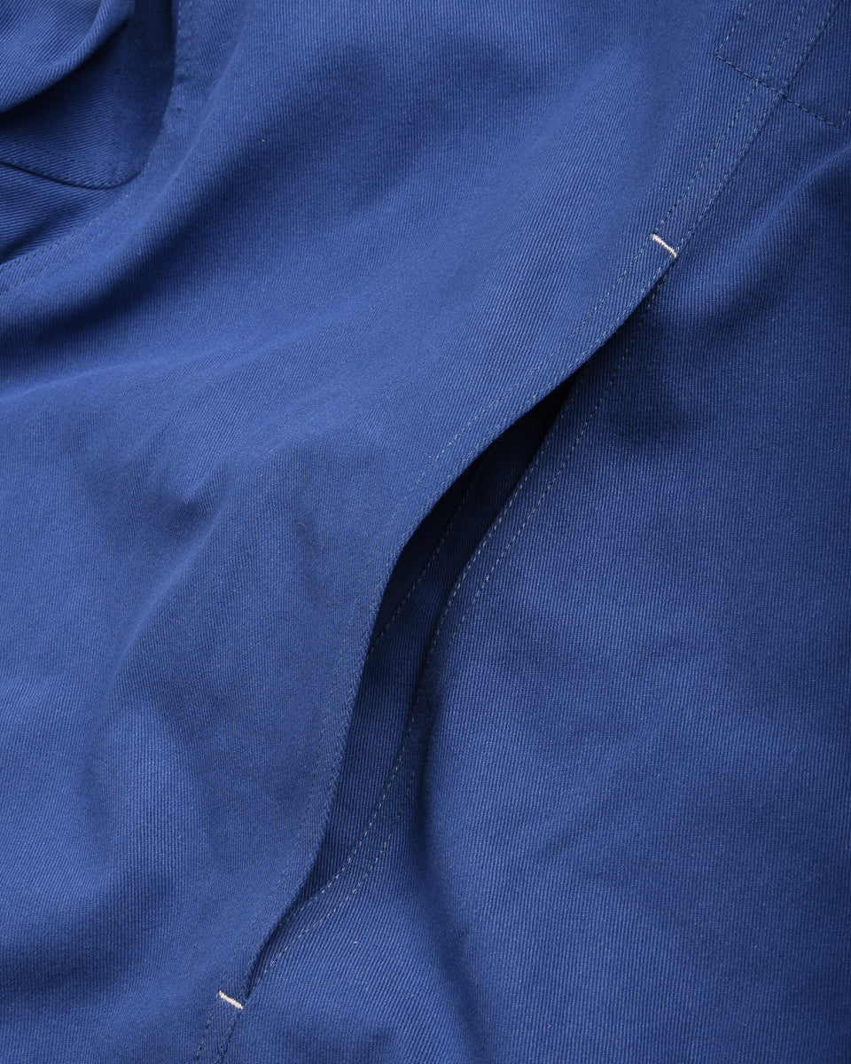 WORK WORKS WOMENS CROPPED JACKET - BLUE TWILL
