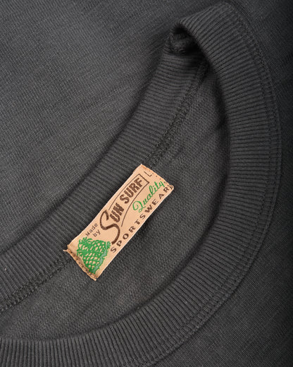 SUN SURF CAFE PAISANO TEE - BLACK