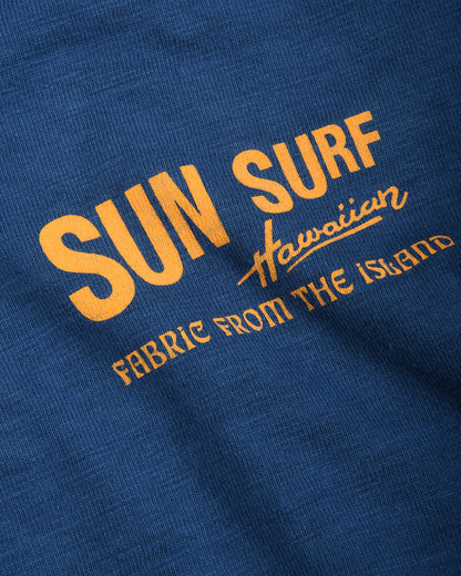 SUN SURF MCULLY CHOP SUI T-SHIRT - NAVY