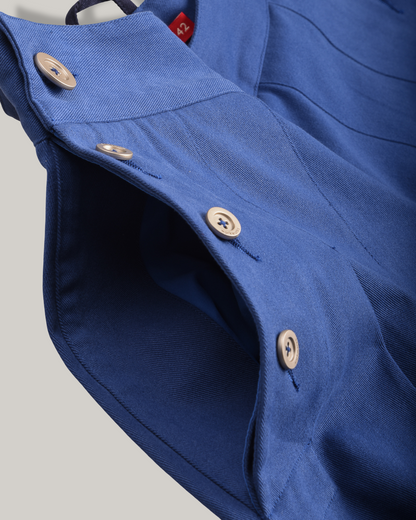 WORK WORKS WOMENS PLEATED SKIRT - BLUE TWILL
