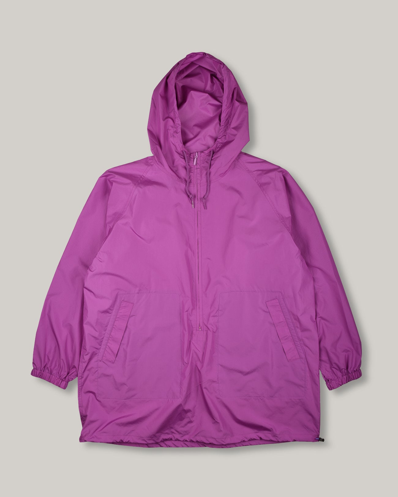 TS(S) RIPSTOP LONG ZIP PULLOVER PARKA - LILAC