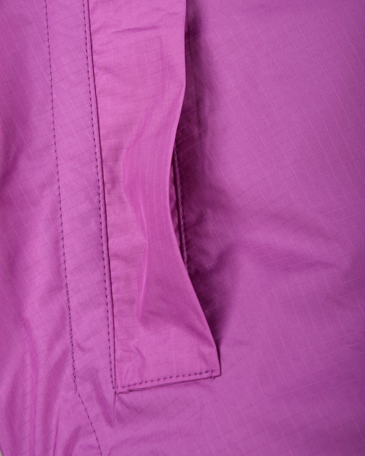 TS(S) RIPSTOP LONG ZIP PULLOVER PARKA - LILAC