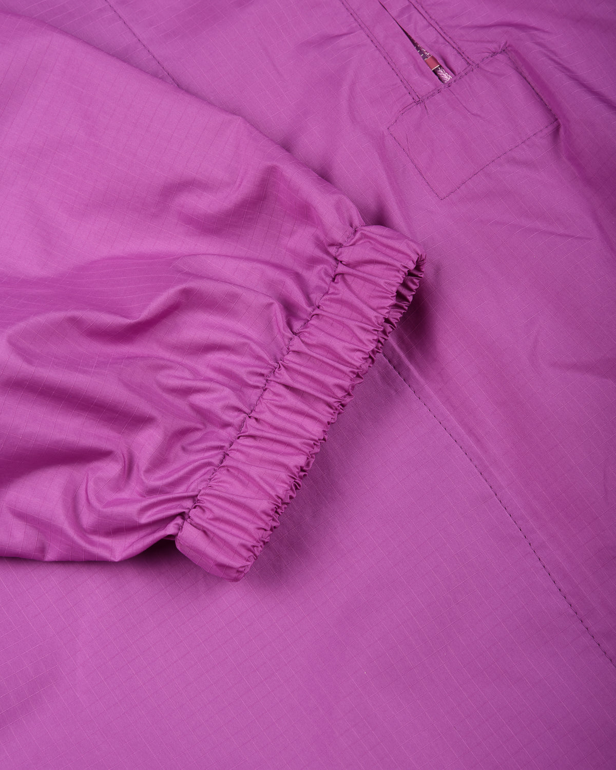 TS(S) RIPSTOP LONG ZIP PULLOVER PARKA - LILAC