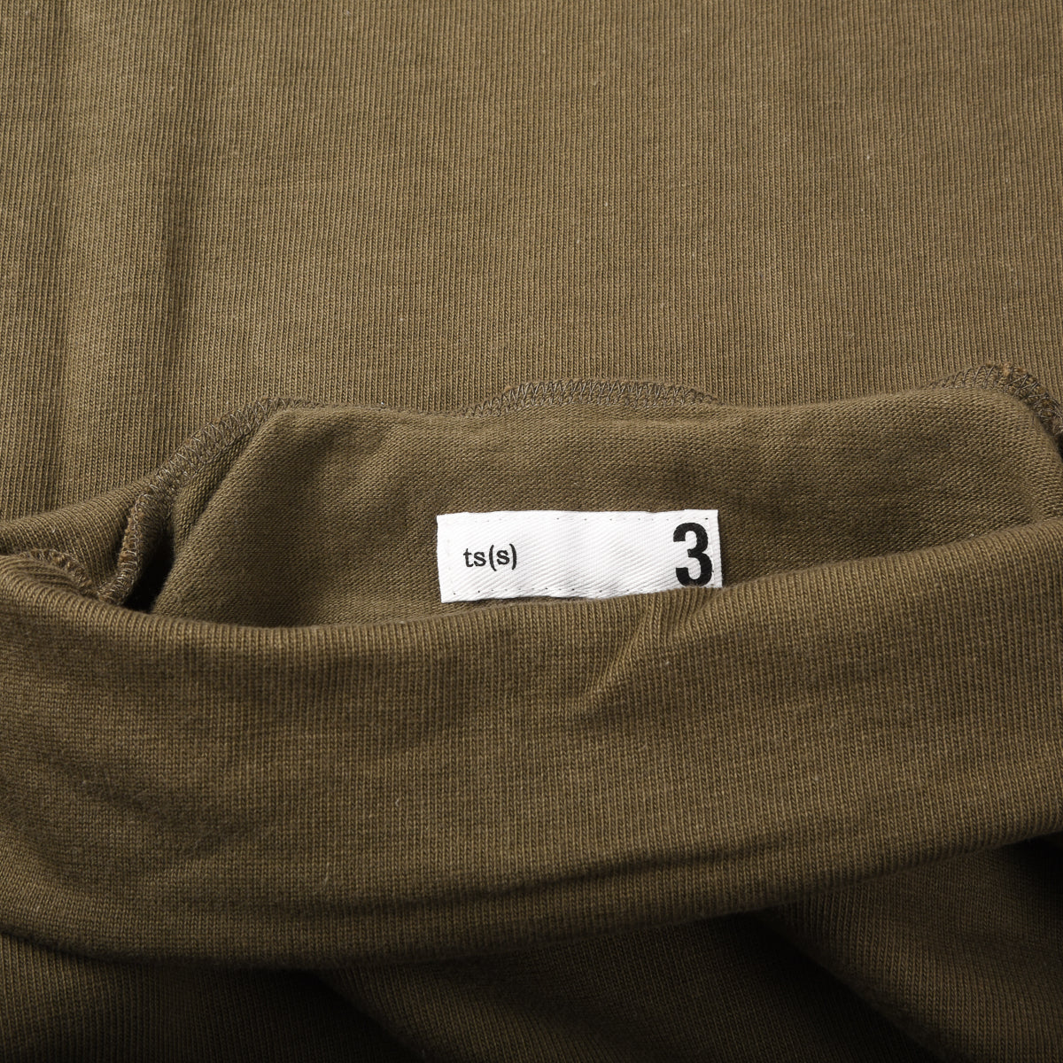 TS(S) TURTLE NECK SHIRT - OLIVE