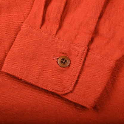 TS(S) ASYMMETRIC POCKET WORK SHIRT - RED