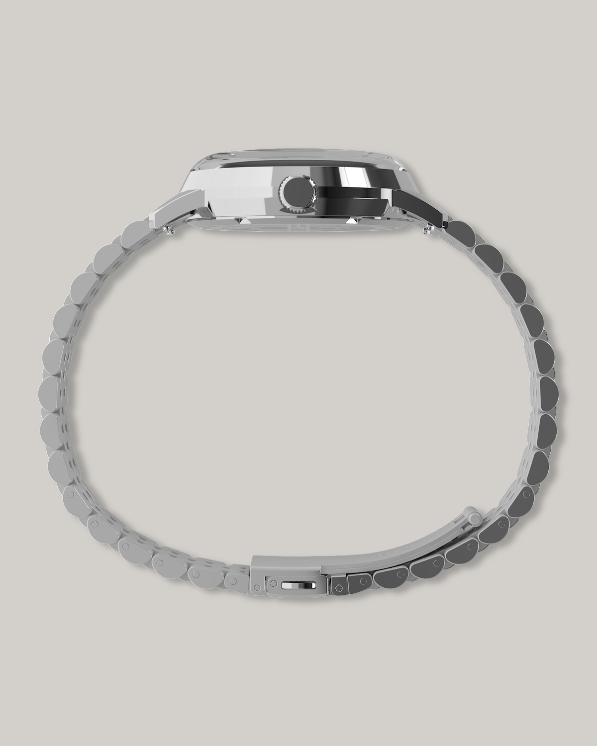 TIMEX MARLIN® QUARTZ GMT 40MM STAINLESS STEEL BRACELET WATCH - BLUE DIAL