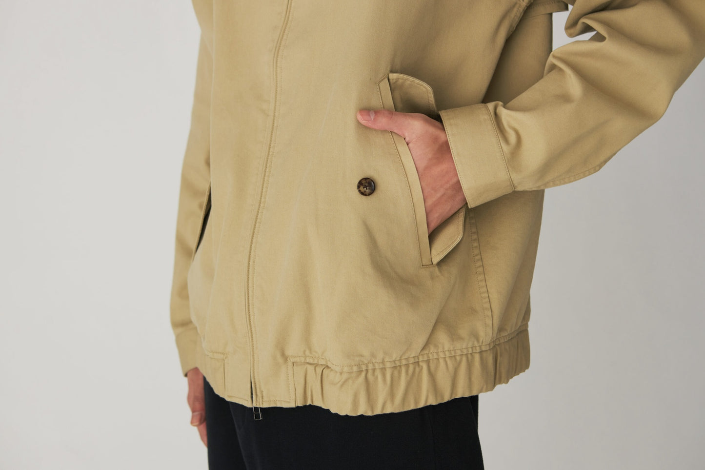 SNOW PEAK TAKIBI CHINO JACKET - BEIGE