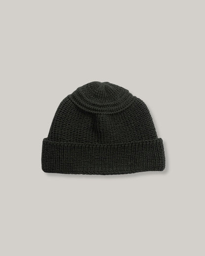 HEIMAT MERINO TRAWLER HAT - MILITARY GREEN
