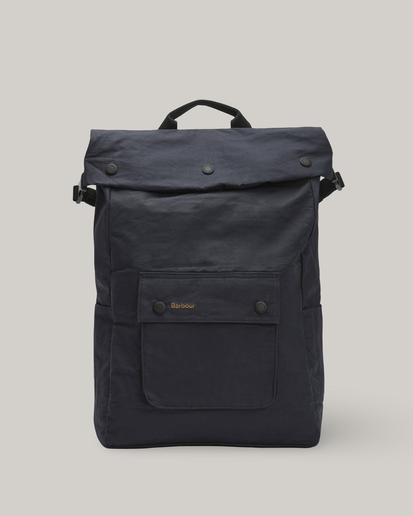 BARBOUR TRANSPORT FOLDOVER BACKPACK - NAVY