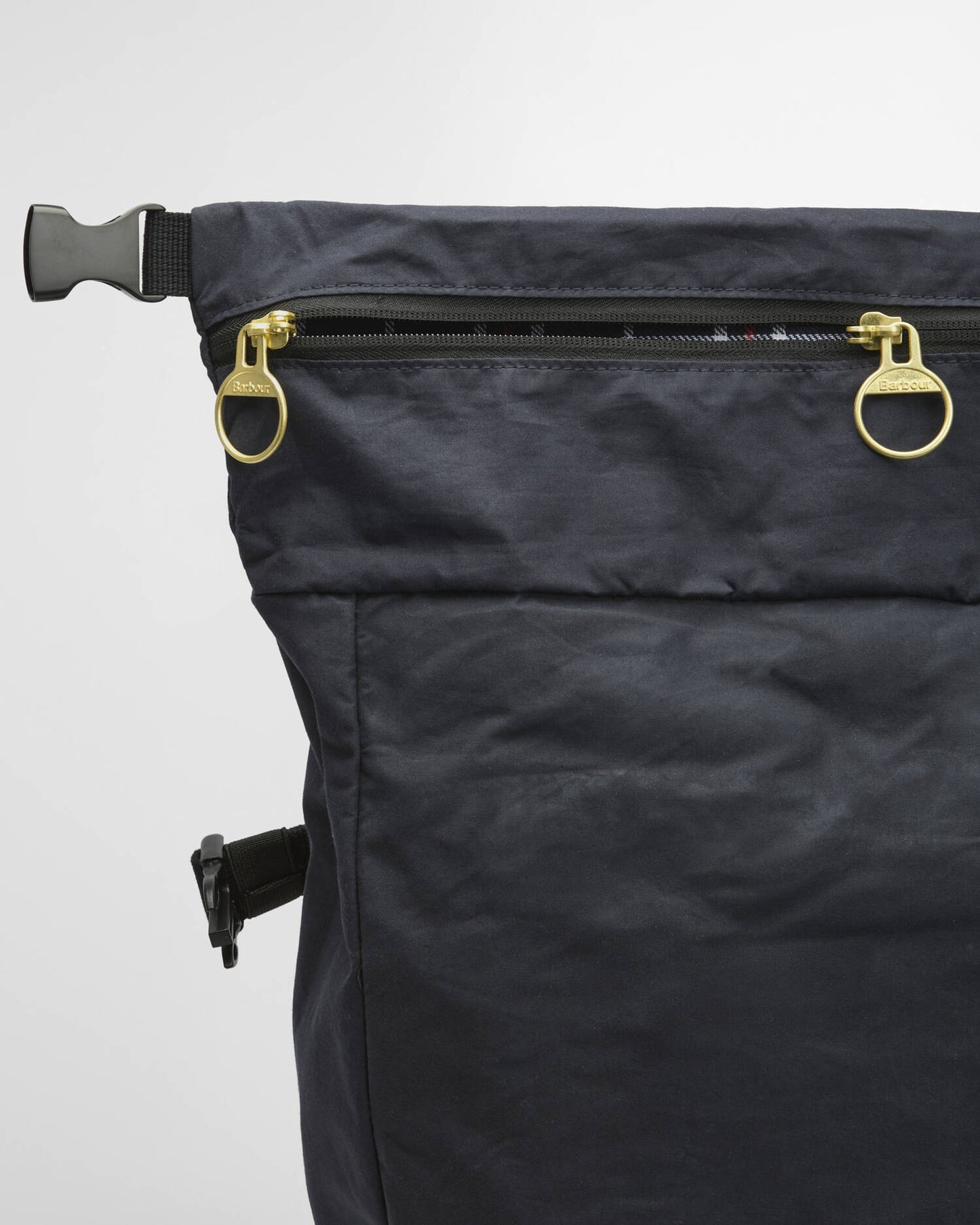 BARBOUR TRANSPORT FOLDOVER BACKPACK - NAVY