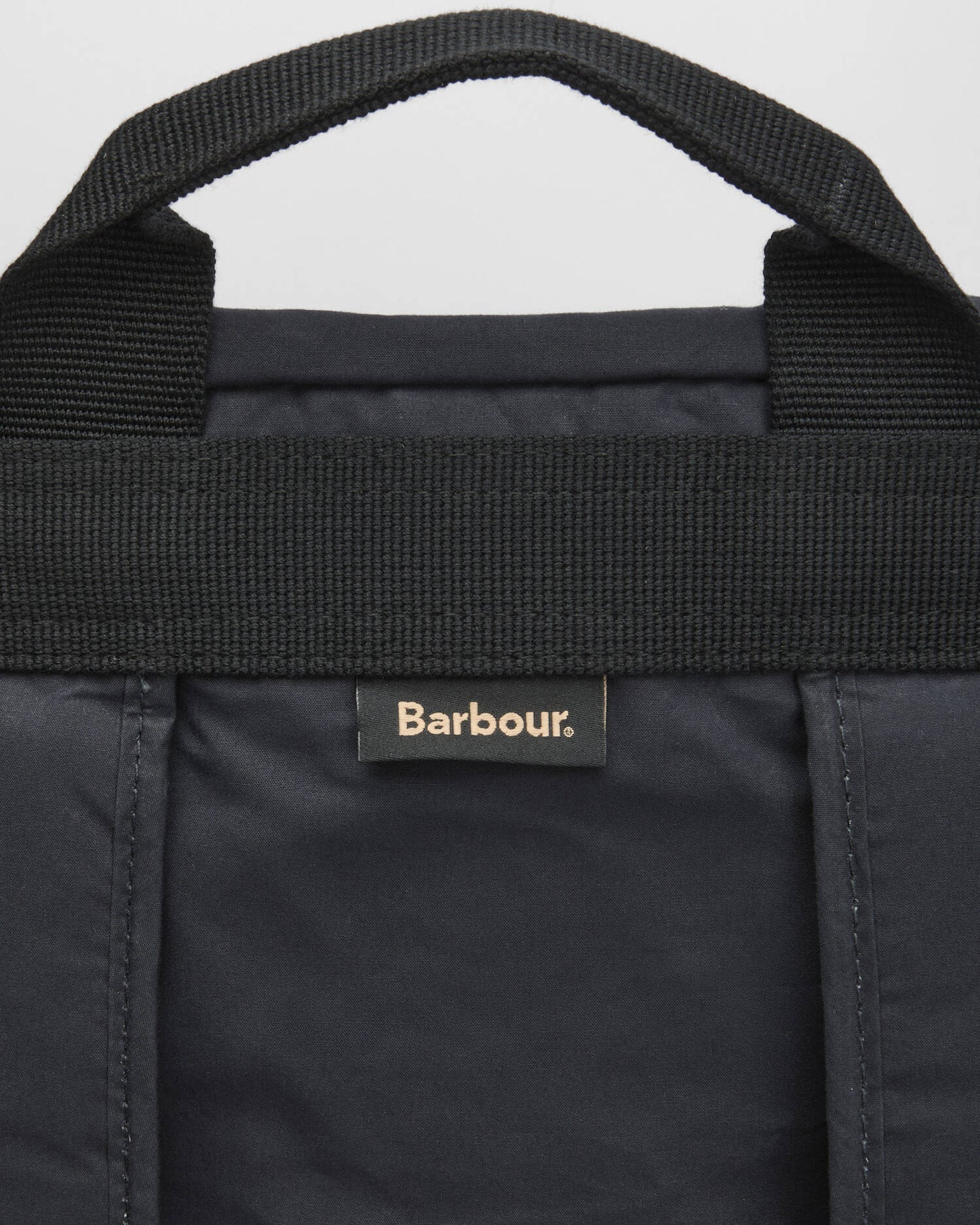 BARBOUR TRANSPORT FOLDOVER BACKPACK - NAVY