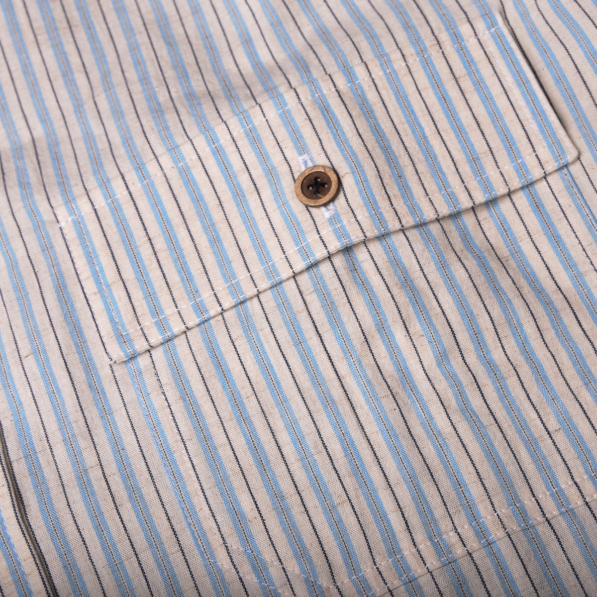 ONE EAR BRAND AN-9026 FLAH WORK SHIRT - BLUE STRIPE