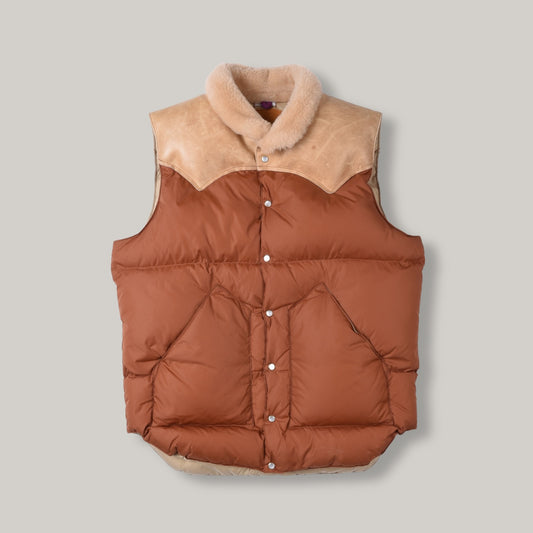 USED ROCKY MOUNTAIN FEATHERBED CHRISTY VEST - BROWN