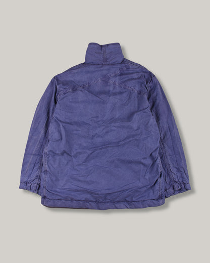 WORKING STEP COAT - PEACHED COTTON OXFORD LOFT - EIFFEL