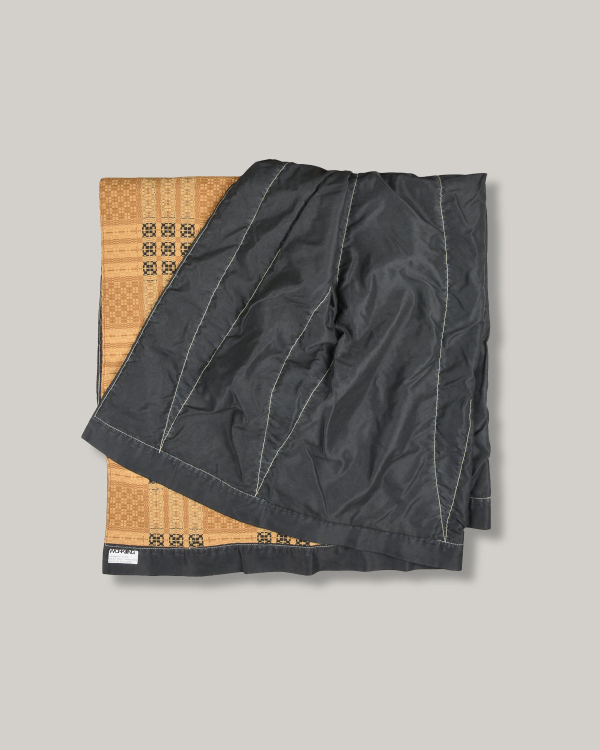 WORKING NAP BLANKET - FLIGHT NYLON & COTTON COVERLET - YEAST