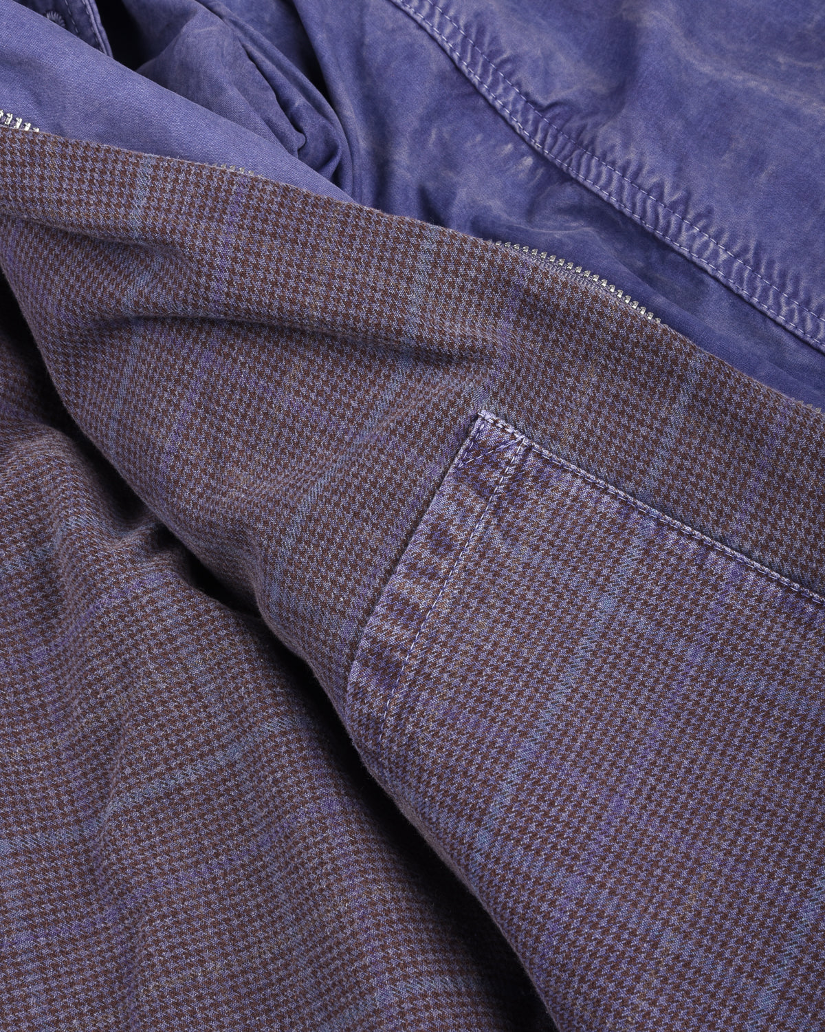 WORKING STEP COAT - PEACHED COTTON OXFORD LOFT - EIFFEL