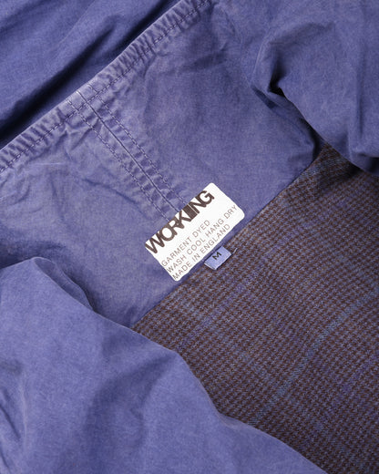 WORKING STEP COAT - PEACHED COTTON OXFORD LOFT - EIFFEL